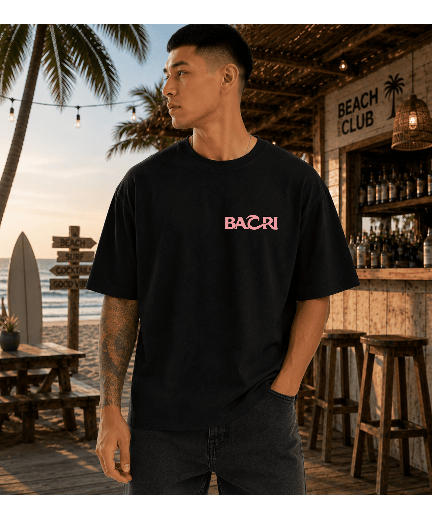 Beach Parties & Lost Stories Oversized T-Shirt