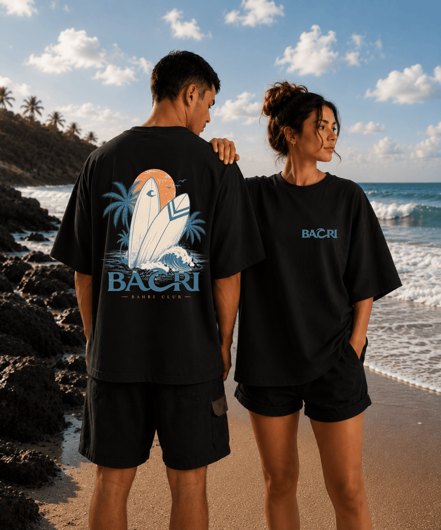 Bahri Club Surf Oversized T-Shirt