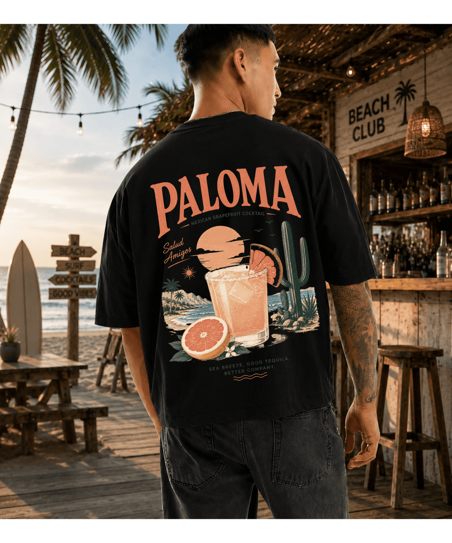 Paloma Cropped T-Shirt