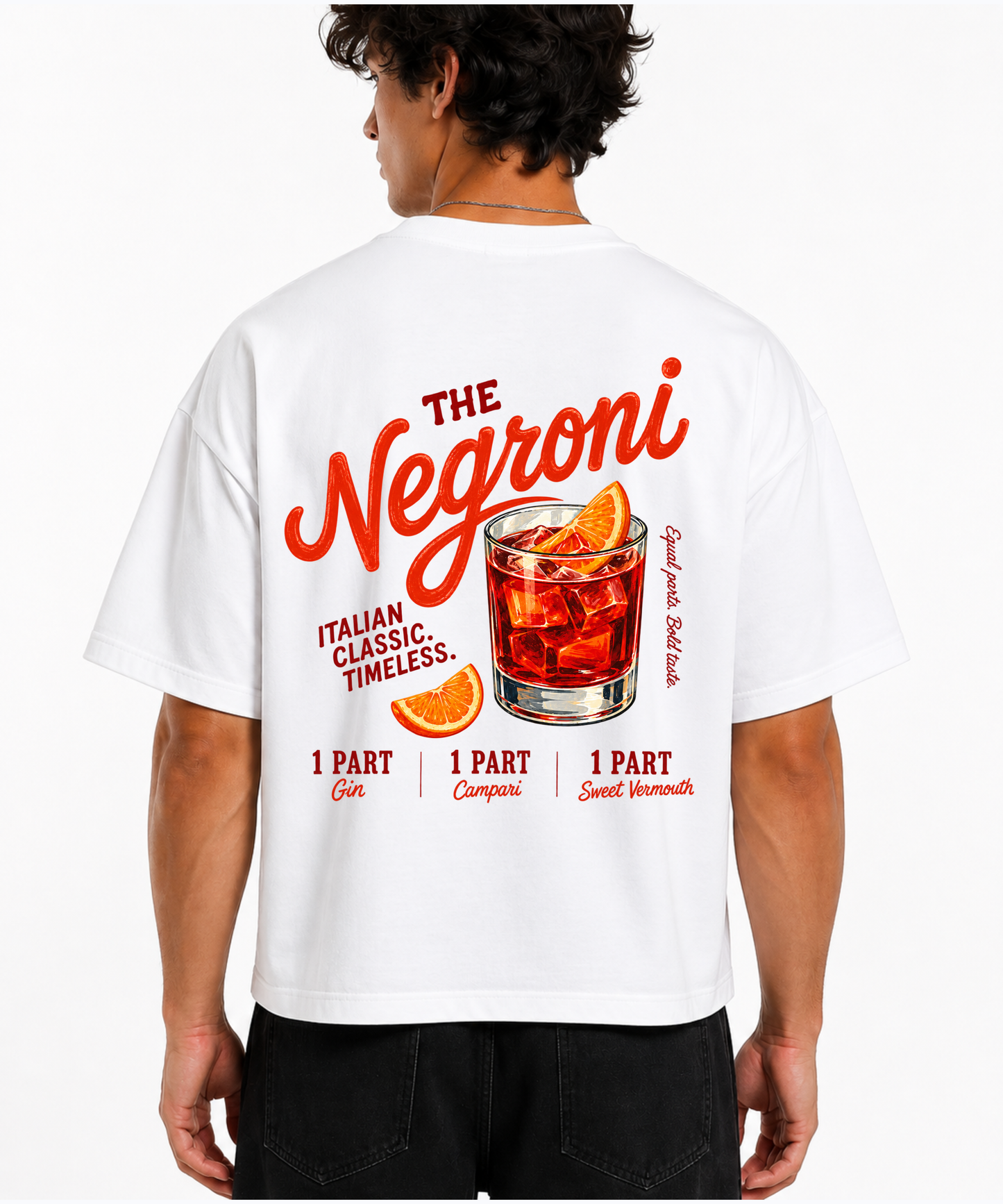 Negroni Oversized Graphic T-Shirt