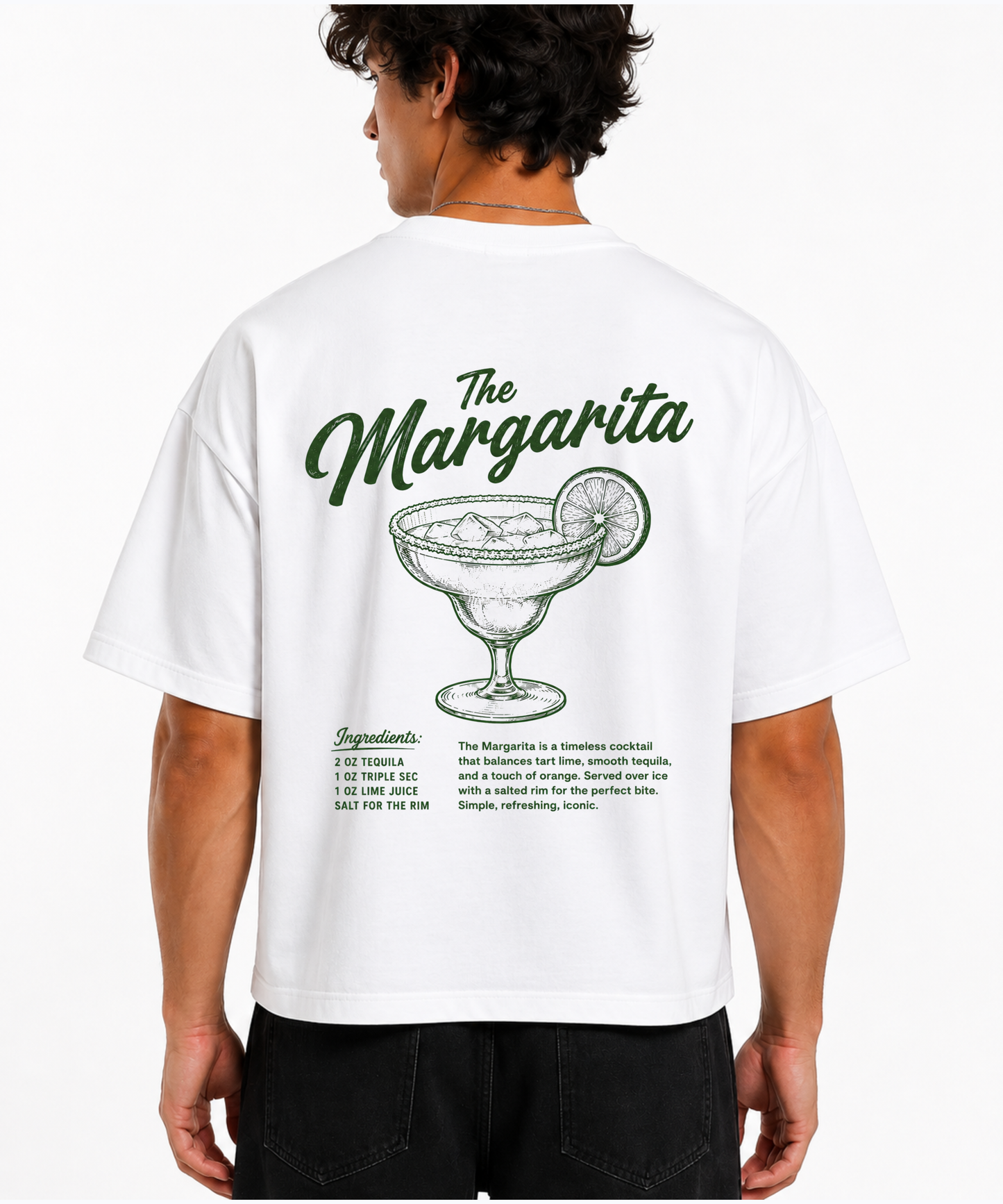 Margarita Oversized Graphic T-Shirt