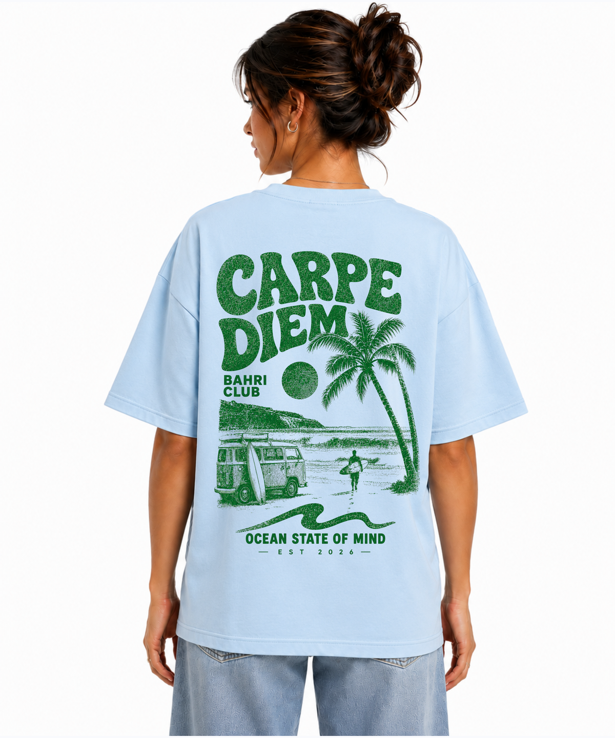 Carpe Diem Oversized Graphic T-Shirt