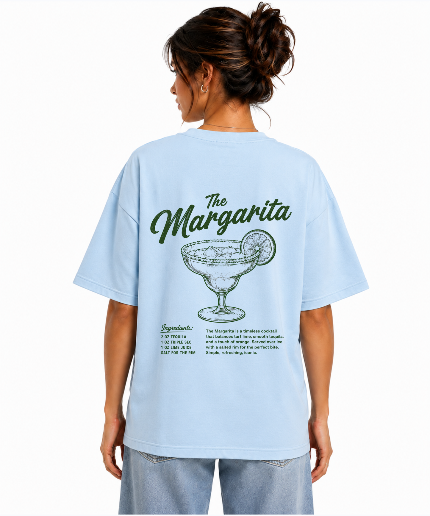 Margarita Oversized Graphic T-Shirt