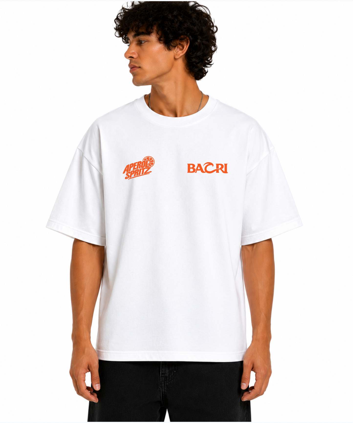 Aperol Spritz Oversized Graphic T-Shirt