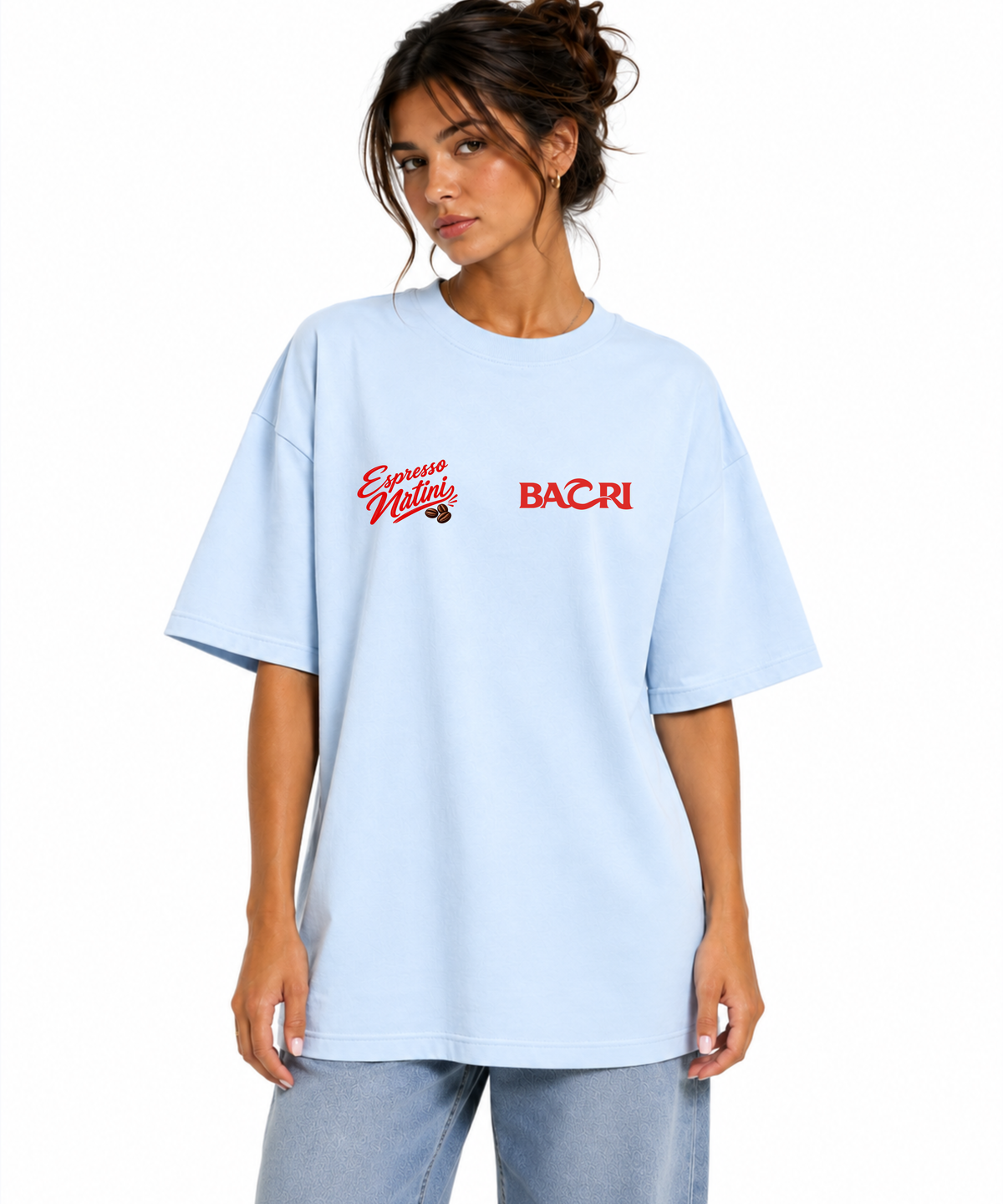 Espresso Martini Oversized Graphic T-Shirt
