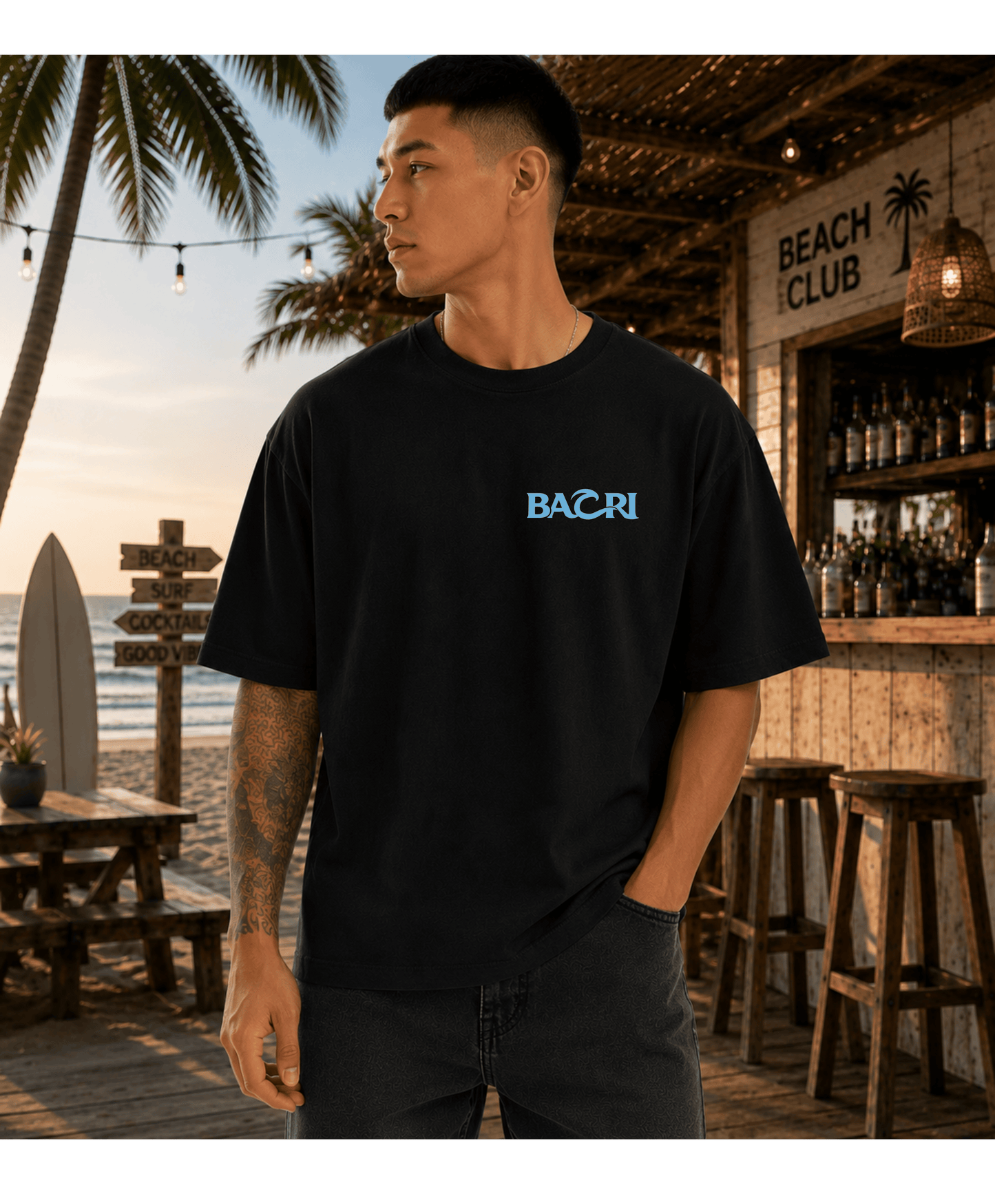 Salty Hair, Don't Care Oversized T-Shirt