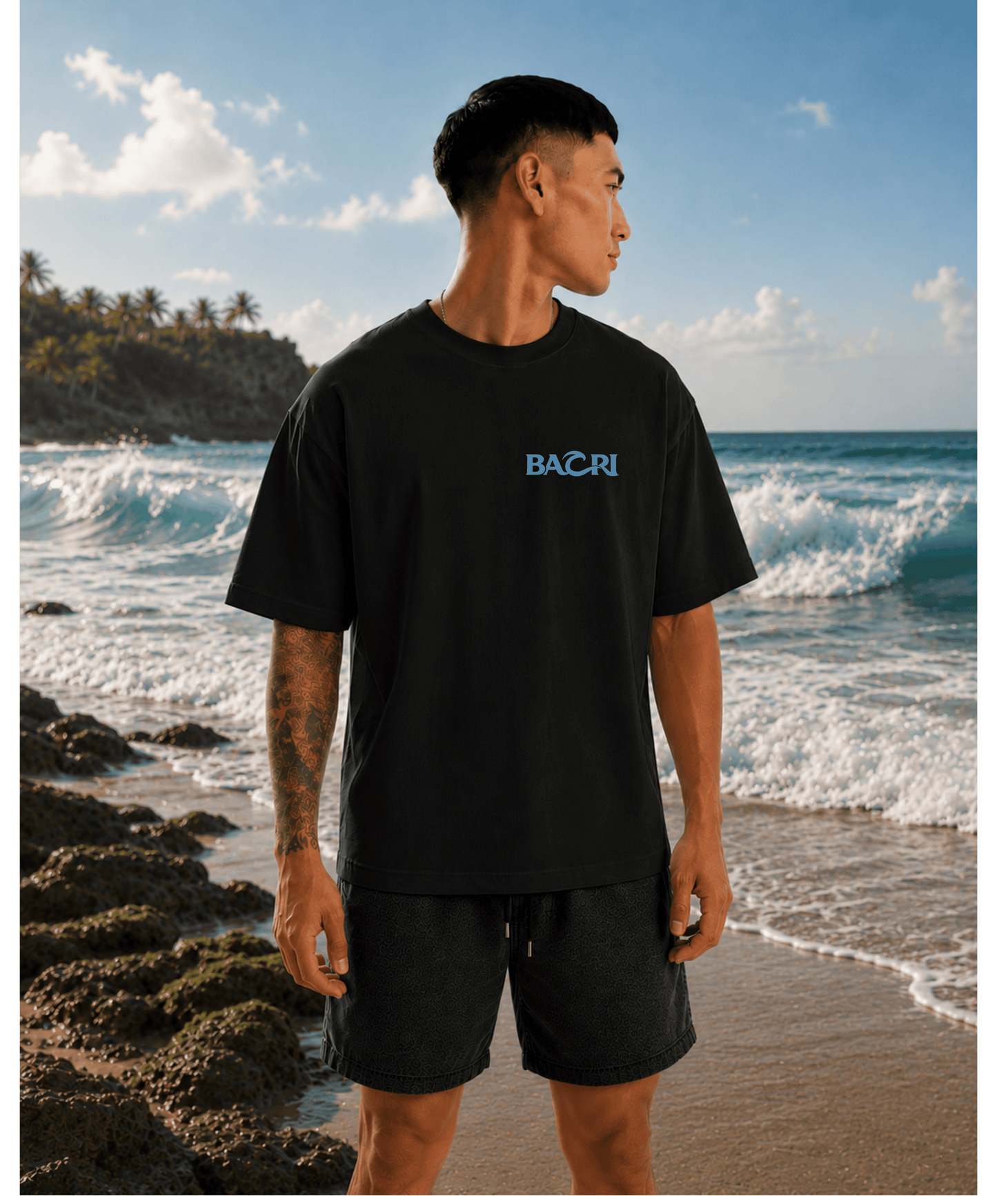 Bahri Beach Club Oversized T-Shirt