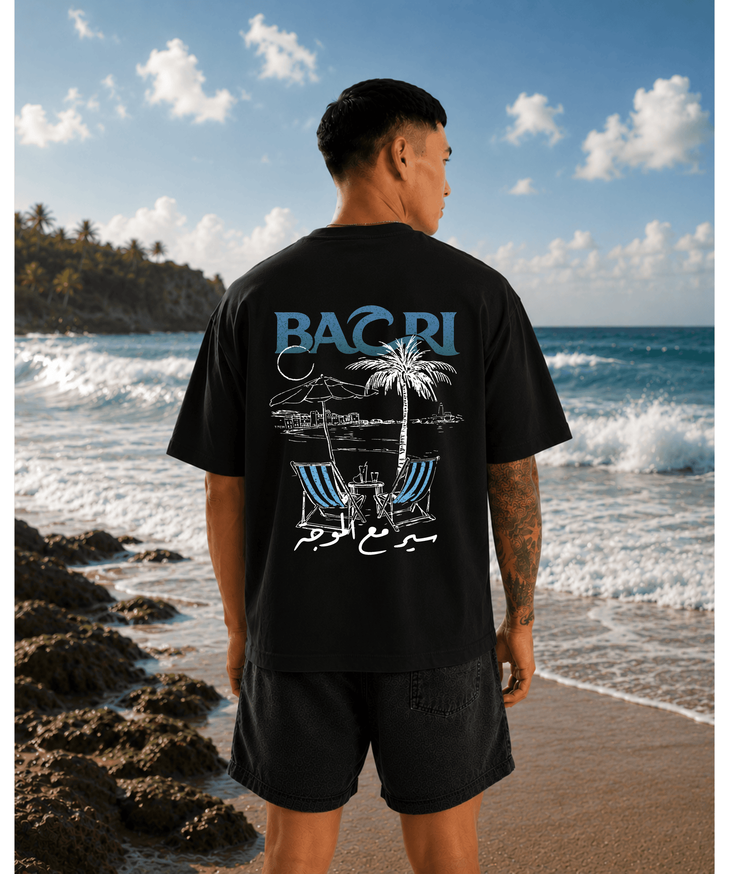 Bahri Beach Club Oversized T-Shirt
