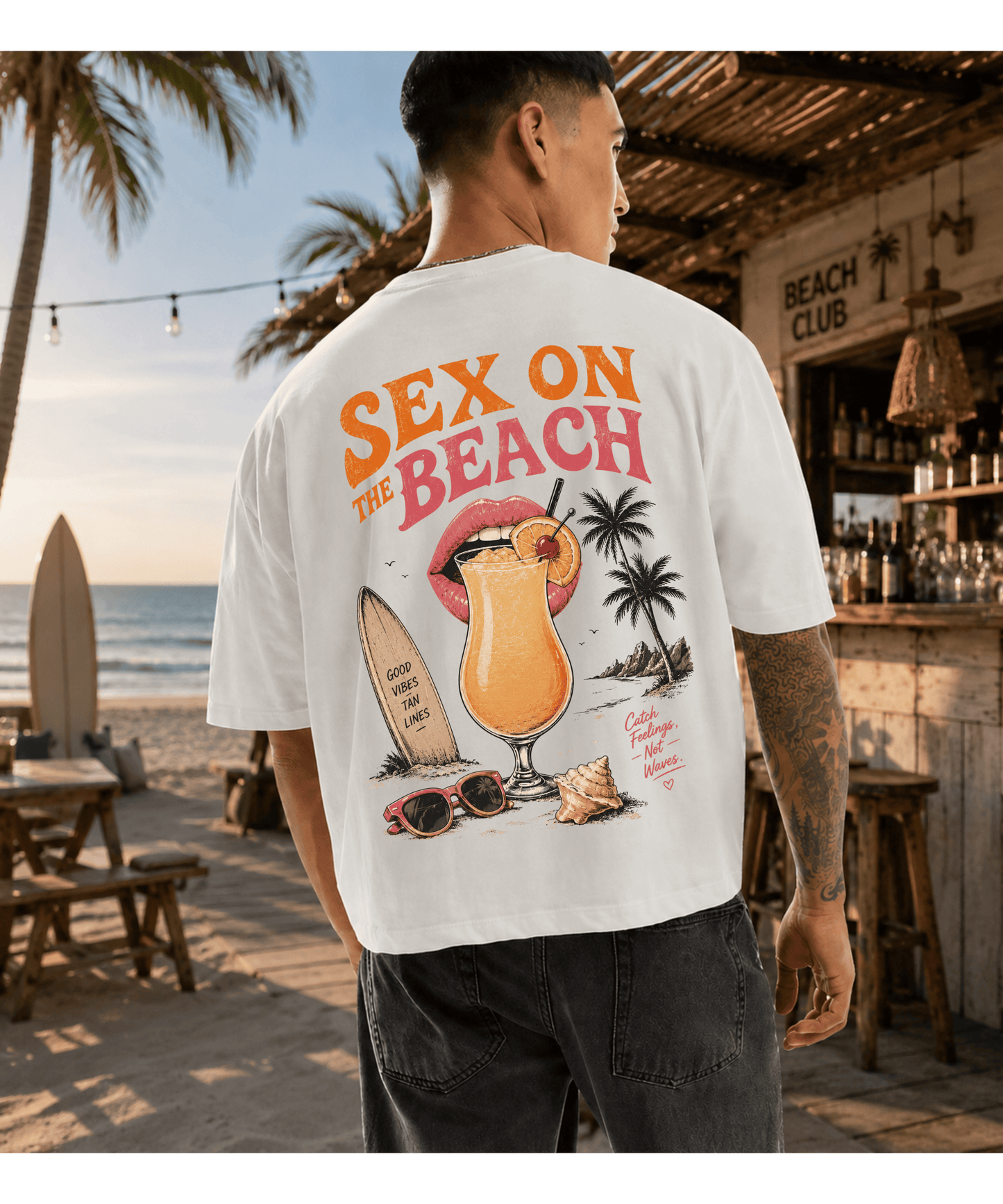 Sex on the Beach Cropped T-Shirt