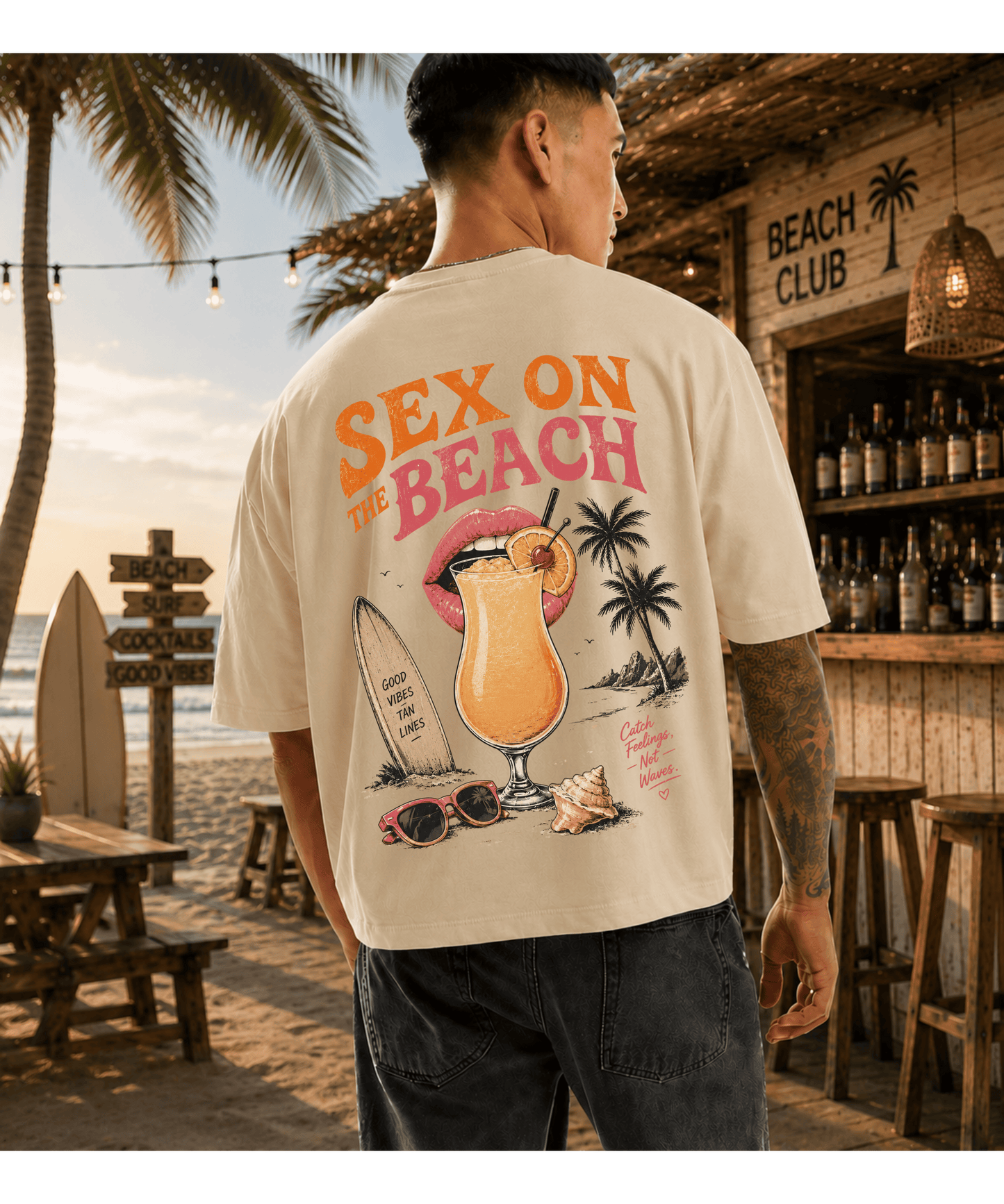 Sex on the Beach Cropped T-Shirt