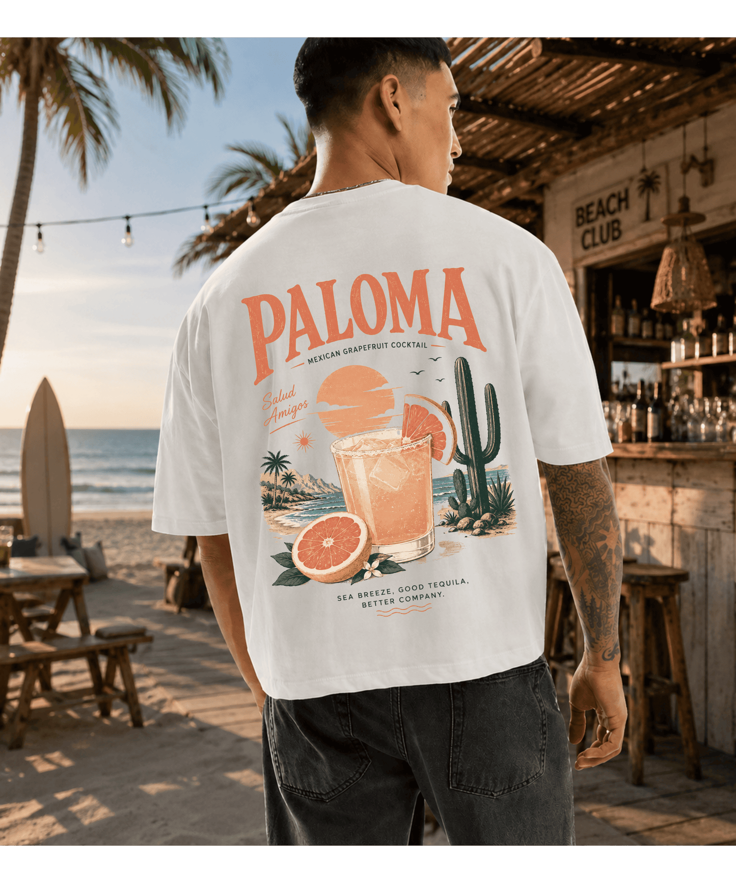 Paloma Cropped T-Shirt