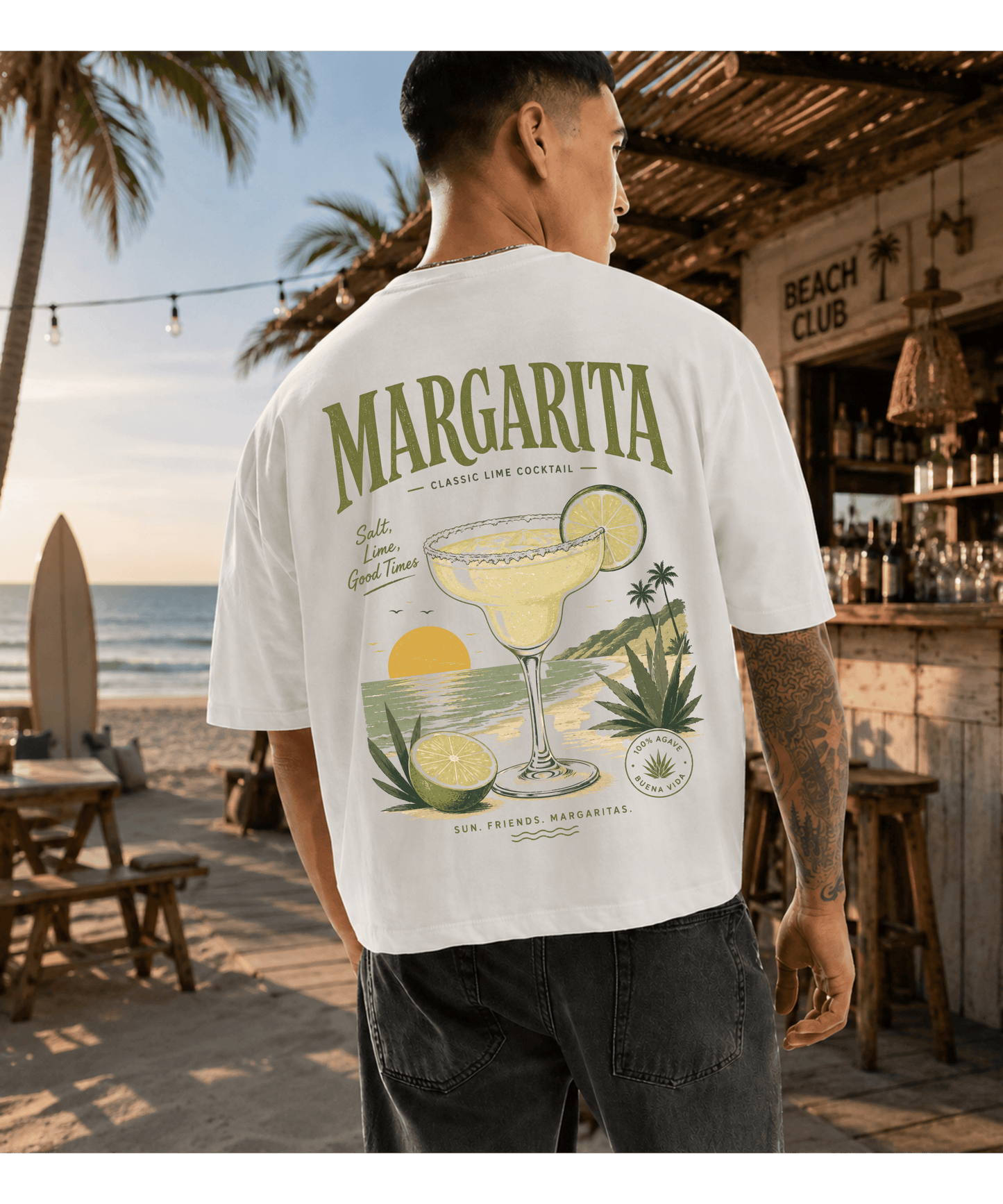 Margarita Cropped T-Shirt