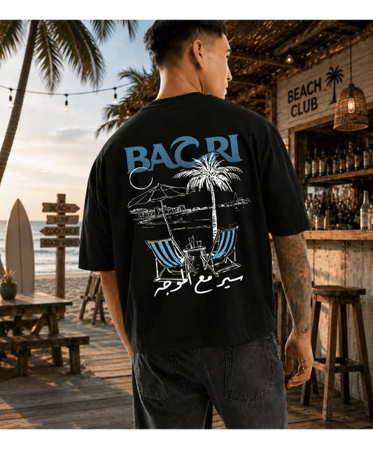 Bahri Beach Club Cropped T-Shirt