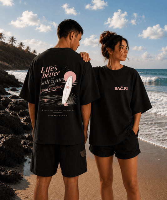 Life's Better in Salt Water Oversized T-Shirt